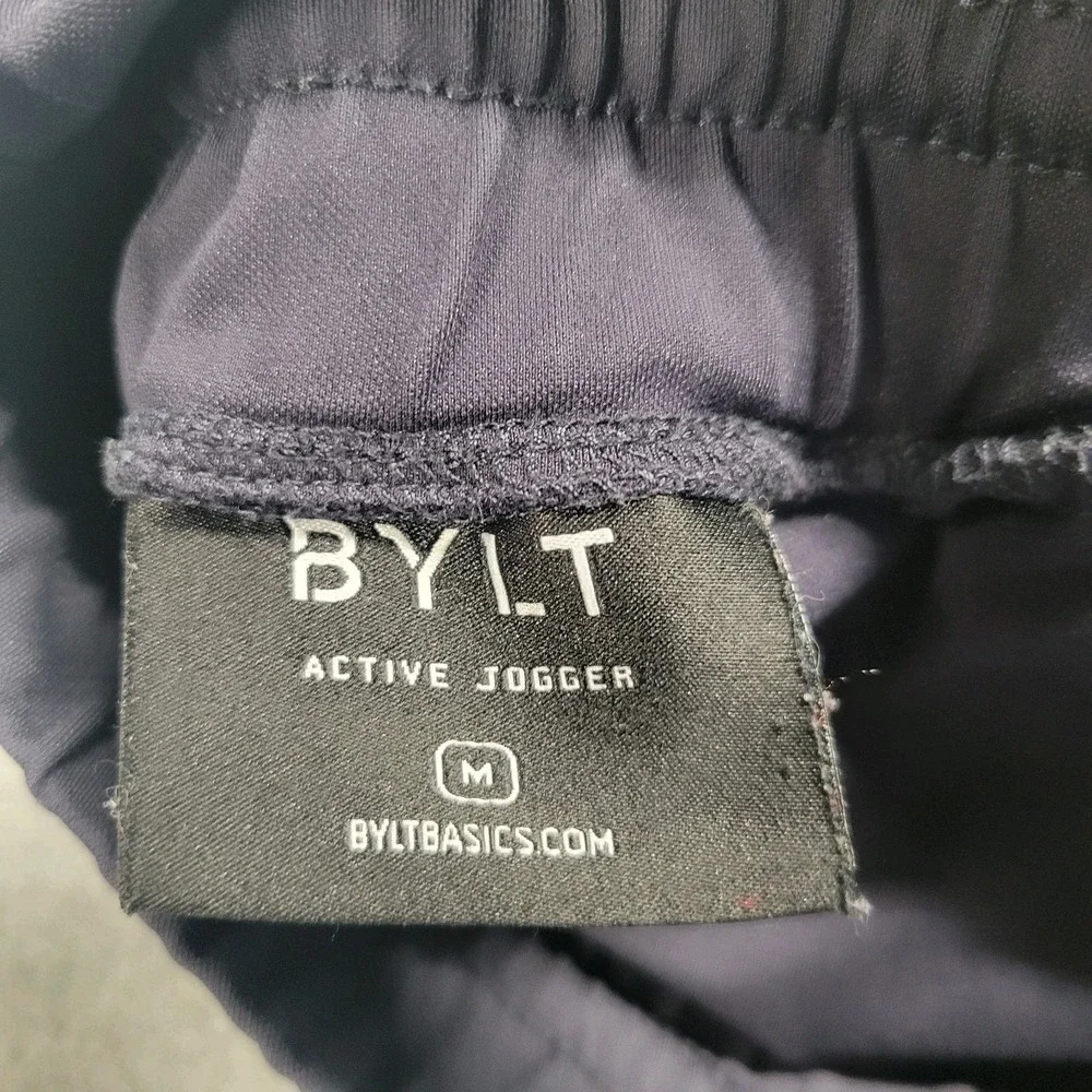 BYLT Basics Active Jogger Mens Medium Charcoal Gray Tapered Sweatpants Pants